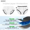 EEOST Youth Special Needs Reusable Swim Diapers Leakproof Incontinence Swimwear Waterproof Cloth Diaper Cover for Girls(White,8-10 Years) view 2