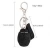 Stylish Diamond Pill Organizer Keychain First Aid Travel Fitness Box view 2