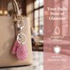 Stylish Diamond Pill Organizer Keychain First Aid Travel Fitness Box view 4