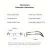 Progressive multifocal tinted reading glasses (Grey, 2.0x) view 2