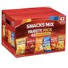 Snacks Mix Variety Pack, 42 Count Assorted Chips & Puffs, Individually Wrapped Snack Bags for Lunches, School, Office & Parties view 1