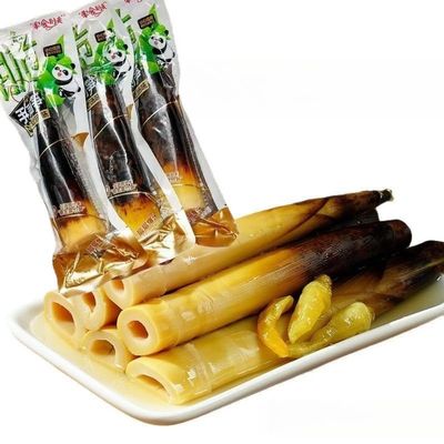 Low-fat, spicy and sour Chinese vegetarian snack, 80g/pack, fragrant and rich, crisp and tender texture. (10bags)