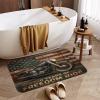 Bath Mats for Bathroom Non Slip Washable Absorbent Door Mat for Bathroom Tub Entryway Kitchen Home Outside Entry Yard Floor Patio 23.6 x 35.4 Inch view 2