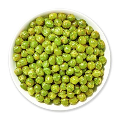 BAYUEDEGUA-Crispy green peas 250g/8.81oz High protein | Low carbon water, instant snacks made by roasting and stir frying beans. Independently packaged with 4 flavors. Suitable for binge watching, camping, office, afternoon tea, etc.