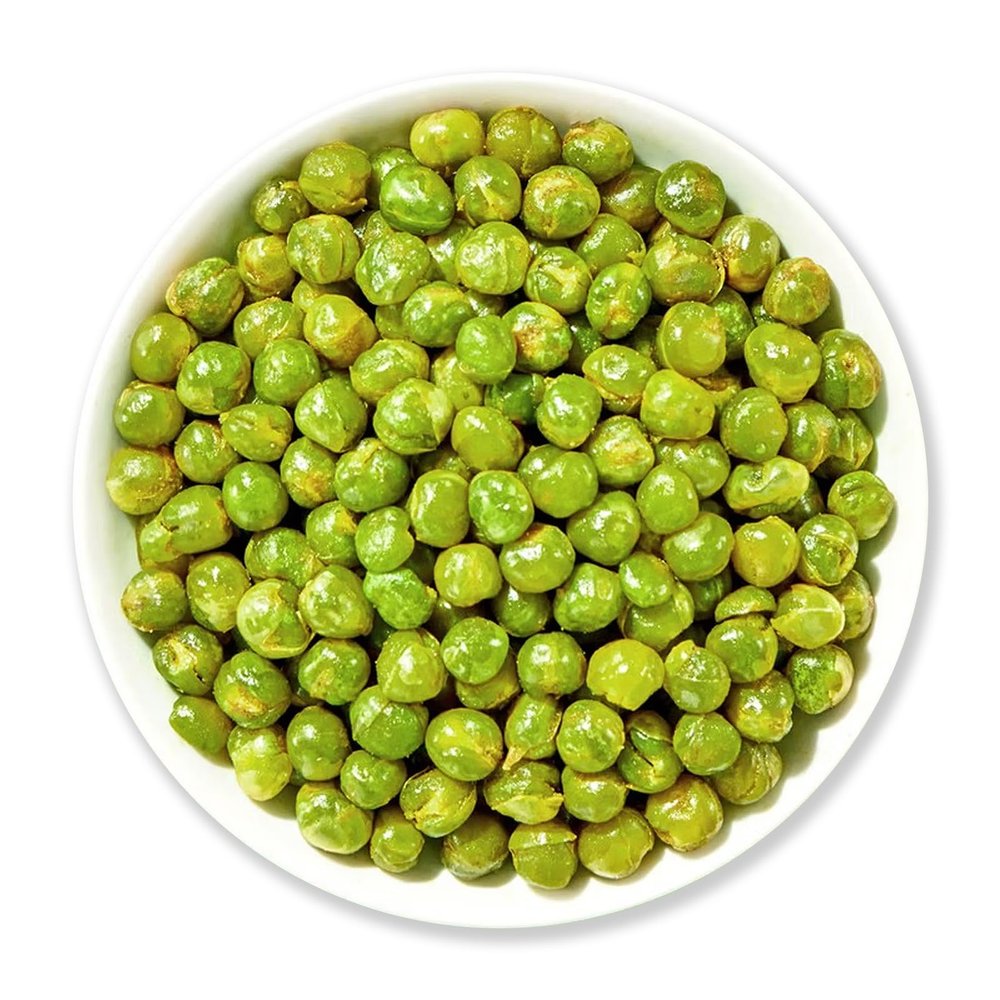 BAYUEDEGUA-Crispy green peas 250g/8.81oz High protein | Low carbon water, instant snacks made by roasting and stir frying beans. Independently packaged with 4 flavors. Suitable for binge watching, camping, office, afternoon tea, etc.