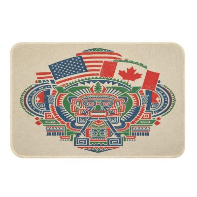 Bath Mats for Bathroom Non Slip Washable Absorbent Door Mat for Bathroom Tub Entryway Kitchen Home Outside Entry Yard Floor Patio 23.6 x 35.4 Inch