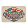 Bath Mats for Bathroom Non Slip Washable Absorbent Door Mat for Bathroom Tub Entryway Kitchen Home Outside Entry Yard Floor Patio 23.6 x 35.4 Inch view 1