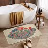 Bath Mats for Bathroom Non Slip Washable Absorbent Door Mat for Bathroom Tub Entryway Kitchen Home Outside Entry Yard Floor Patio 23.6 x 35.4 Inch view 2