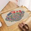 Bath Mats for Bathroom Non Slip Washable Absorbent Door Mat for Bathroom Tub Entryway Kitchen Home Outside Entry Yard Floor Patio 23.6 x 35.4 Inch view 4