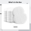 100 Pcs Large Armpit Pads, Invisible Sweat Absorbing, Disposable for Men Women, Nonwoven Fabric, 4.3 x 4.7 in view 4