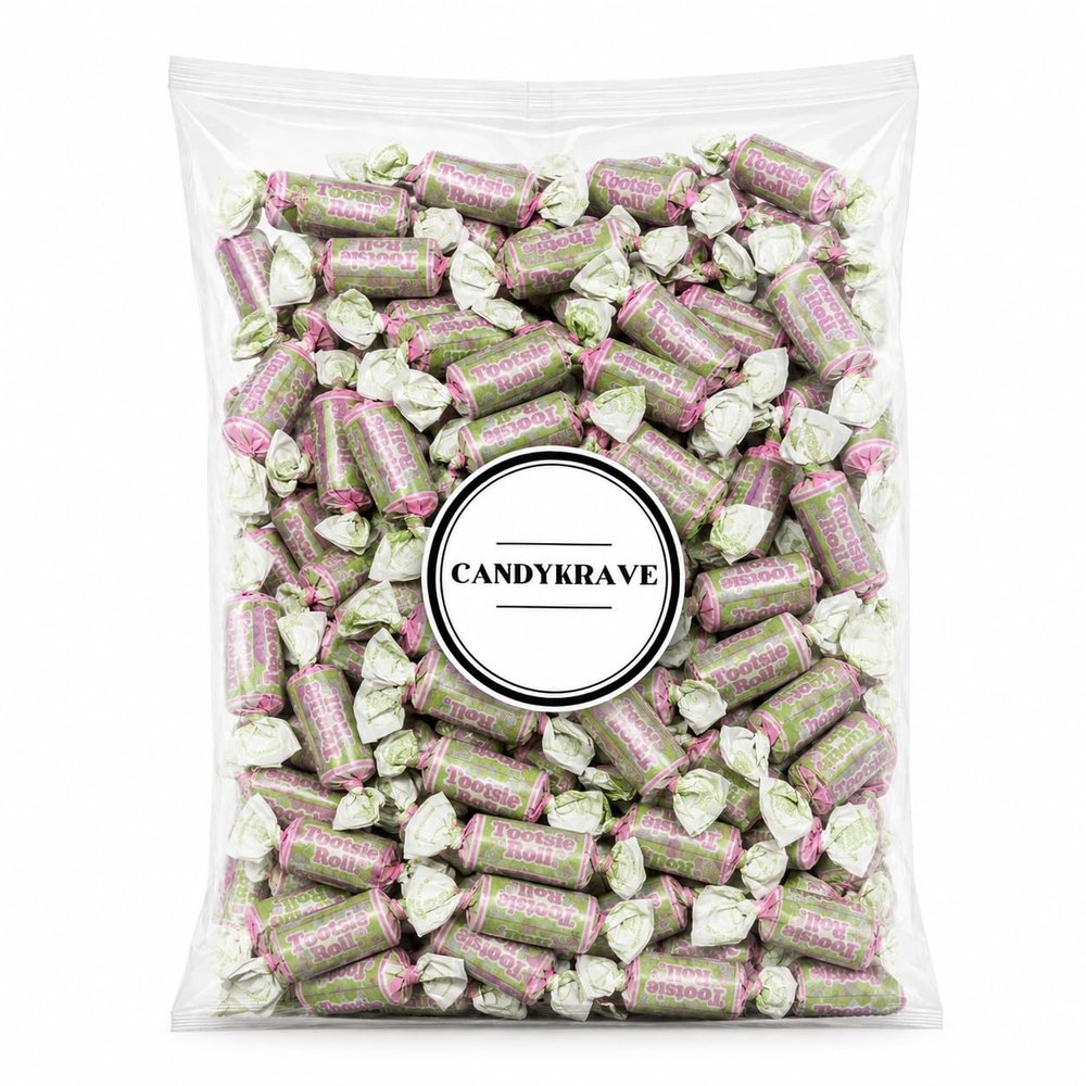 CandyKrave Easter Tootsy Mini Rolls, 2 lb Bulk Bag, Individually Wrapped Chewy Candy Rolls, Easter Basket Stuffers, Spring Party Favors, Candy Buffets, Egg Hunt Treats, Gift Bags, Office Bowls & Sharing Snacks