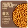 Hey Snaxy Crispy Chickpea Snacks (Pack of 2) Peri Peri Crunchy Chickpeas - Vegan, Gluten Free, Non-GMO High Protein Plant Based Snack - Spicy Chickpea Chips, No Preservatives, Guilt-Free Snack Pack view 3