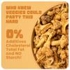 Hey Snaxy Crispy Cauliflower Chips (Pack of 3) Salt & Pepper Vacuum-Cooked Veggie Snack - Vegan, Gluten Free, Non-GMO Keto Cauliflower Snacks, Salt - Plant Based Healthy Chips, No Preservatives view 3