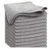 Gray Kitchen Wiping Rags Microfiber Cleaning Cloths(1pcs) view 1