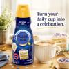 Birthday Cake Liquid Coffee Creamer, 32 fl oz Bottle, Single Pack, Sweet & Creamy Flavored Coffee Creamer for Hot or Iced Coffee with Dumbass Coffee Slate Coaster view 4