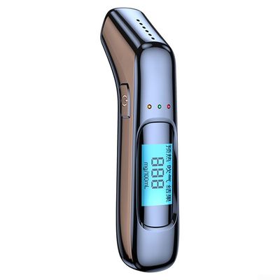 Digital Breathalyzer Tester,For LCD Display, High Sensitivity Semiconductor Sensor, 0.000-0.199% BAC Range, Rechargeable Portable Car Safety Tool