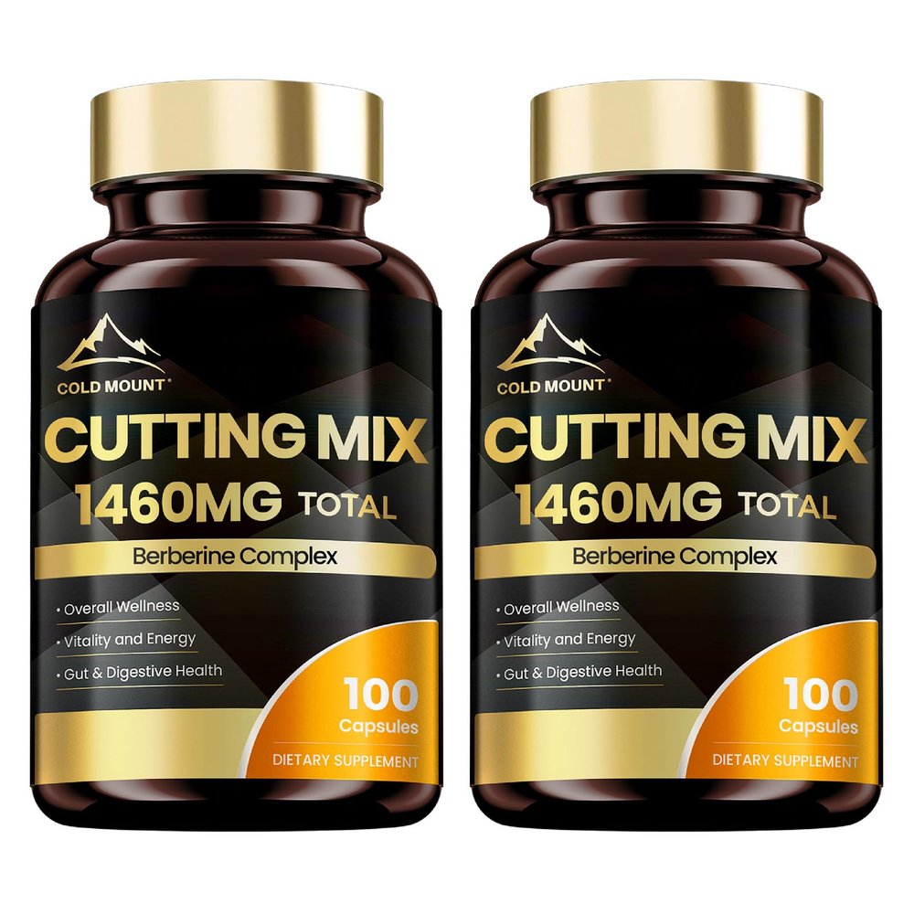 Berberine HCl, Ceylon Cinnamon, Turmeric Supplement,200 Softgels