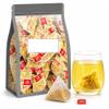 Yellow Buckwheat Tea, Whole Buckwheat Kernels, Triangular Tea Bags, Rich Toasty Flavor, Portable Packaging view 1