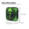 Green Alien Print Multifunctional Storage Bag Pad Bag Skin-Friendly Period Pouch Reusable Tampon Bag for Female view 3