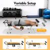 Decompression Table, Spinal Decompression Machine with Base & Safety Belt Decompression Back Stretcher Traction Table Adjustable Decompression & Stretch Table for Tension Relief view 2