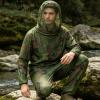 GAANBODI Mosquito Suits, Ultra-fine Mesh Mosquito Net Bug Pants & Jacket Hood Sets for Men Women for Outdoor Fishing, Hiking, Camping and Gardening 02-Beige Small view 3