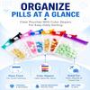 Self Sealing Zipper Medicine Bags, Clear Pill Storage, Reusable Pouches Mini Ziplock Bags, Small Silicone Pouch Case for Travel, Portable Containers Pockets, Stay Organized Anywhere(35pcs) view 2