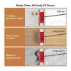4pcs Microfibre Floor Mop Cloth Pads ,Compatible for Viledas Replacements Head Parts Washable Refill Flat view 4