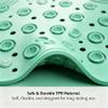 Soft Bath Tub and Shower Mats with Strong Suction Cups Non Skid Mats,Easy to Clean,Bathroom Mats Ideal for Elderly and Children,Soft on Feet (Coffee,19.7 * 31.5in) view 4