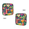 Tropical Cocktail Print Multifunctional Storage Bag Pad Bag Skin-Friendly Period Pouch Reusable Tampon Bag for Female view 2