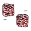 Small Canadian Flags Print Multifunctional Storage Bag Pad Bag Skin-Friendly Period Pouch Reusable Tampon Bag for Female view 2