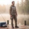 GAANBODI Mosquito Suits, Ultra-fine Mesh Mosquito Net Bug Pants & Jacket Hood Sets for Men Women for Outdoor Fishing, Hiking, Camping and Gardening 01-Gray Medium view 2