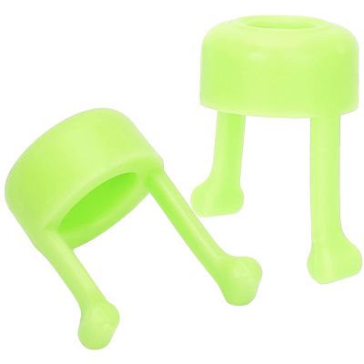 Chiyyak Eye Drop Attachment Spiral Design Eye Drop Tool for Easy Eye Drop Application 2pcs (Green)
