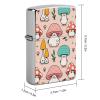 Cute Mushroom Lighter Case Compatible with Zippo, Metal Lighter Cover for Ideal Gift Decoration view 2