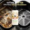 2-in-1 Air Fryer Cleaner and Degreaser Spray,Professional Grade BBQ Cleaner Multi-Purpose Grease Remover for Oven Stove Air Fryer Outdoor Grill Powerful Kitchen Degreaser (2 pcs, 110ml) view 3