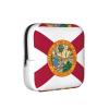 Florida Flag Print Multifunctional Storage Bag Pad Bag Skin-Friendly Period Pouch Reusable Tampon Bag for Female view 1