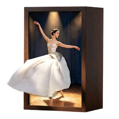 Ballet Dancer Tissue Box,Decorative Dancing Figure Facial Tissue Dispenser, Girl's Long Skirt Tissues Box,for Bedroom Desk Living Room, Decorative Tissues Container for Home (Upgrade)
