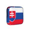 Flag of Slovakia Print Multifunctional Storage Bag Pad Bag Skin-Friendly Period Pouch Reusable Tampon Bag for Female view 1