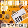 The GFB Chocolate Peanut Butter Cup High Protein Bites | Certified Gluten Free Snacks | Super Tasty Plant Based Protein Balls | Travel Ready Non-GMO Kosher & Vegan Snacks | Resealable 4oz Bags, 4 Pack view 3