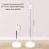 KunEchevyr Hair Dryer Stand, Stainless Steel Telescopic Floor Holder with Adjustable Rotatable Angle, 35 - 140cm Height for Bathroom and Home Use view 4