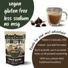 The Bigfoot Culture Black Garlic Instant Broth Soup Base Powder | Vegan, Gluten Free, Dairy Free, No MSG, No Artificial Flavors | Up to 18-20 Servings per Bag view 3