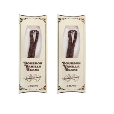 Bourbon Vanilla Bean Paste 4oz 113g (Two Bottles) (Vanilla Beans)