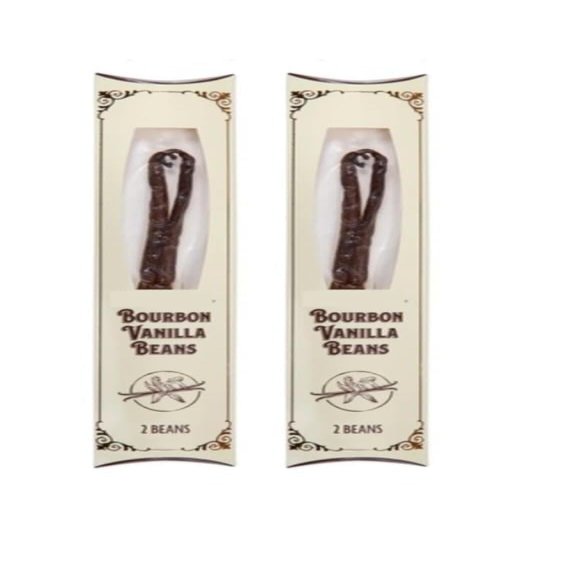 Bourbon Vanilla Bean Paste 4oz 113g (Two Bottles) (Vanilla Beans)