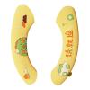 WGFOIP Adhesive Toilet Seat Cover Cartoon Pattern Toilet Seat Cushion for Home Bathroom Plush Material 1 Piece (Small Size Light Yellow) view 1
