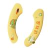 WGFOIP Adhesive Toilet Seat Cover Cartoon Pattern Toilet Seat Cushion for Home Bathroom Plush Material 1 Piece (Small Size Light Yellow) view 2