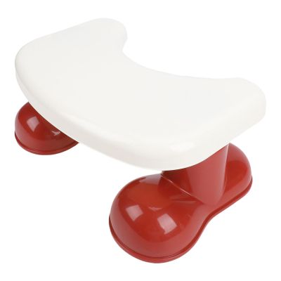 WGFOIP Squatting Toilet Stool for Adults Portable Foot Rest Anti Slip Design for Bathroom and Home 15.6x9.1x6.7in (Red)