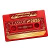 Unique Graduation Message Card Retro Tape Shape Message Card with Sound for 2026 Graduate Gift Recordable Graduation view 1