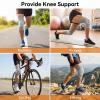 2Pcs Bamboo Knee Compression Sleeve Men Women Elastic Bamboo Knee Sleeves-L view 3