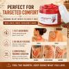 2Pcs Warming Massage Gel for Body,Herbal Massage Cream,Moisturizer Body Massage Gel,Firming & Smoothing Skin Moisturizer,Deep Tissue Massage Gel for Relaxation,Refreshing Texture (1.76 Fl Oz) view 2
