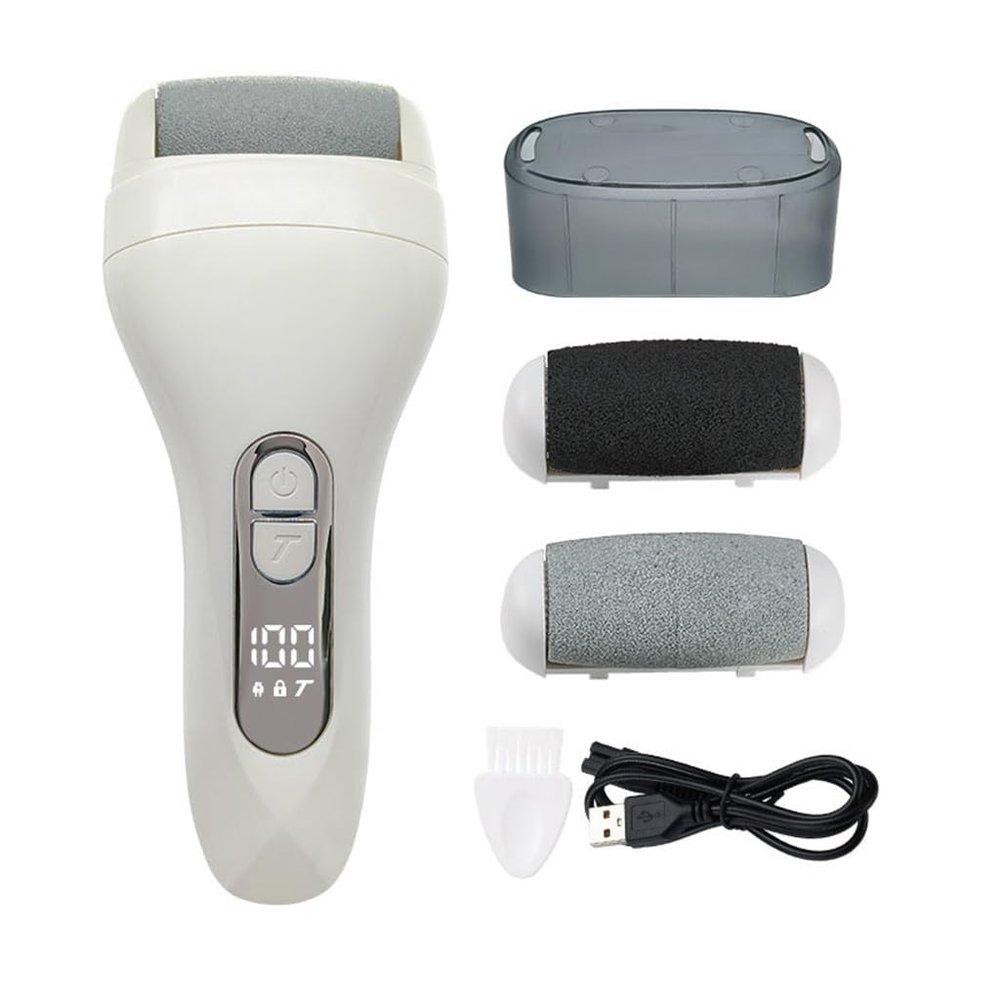 NSUQOA Digital Display Foot Trimmer Automatic Calluses and Grinding Machine(Gray)