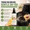 2-in-1 Air Fryer Cleaner and Degreaser Spray, Fast and Powerful Oil-Removing Spray, Multi-Use Degreaser Spray for Grill, Oven, Home Kitchen (2PCS, 3.88 OZ) view 3